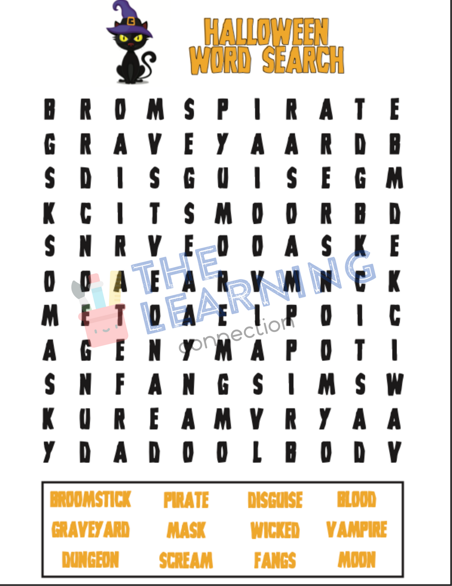 Halloween Wordsearch 3