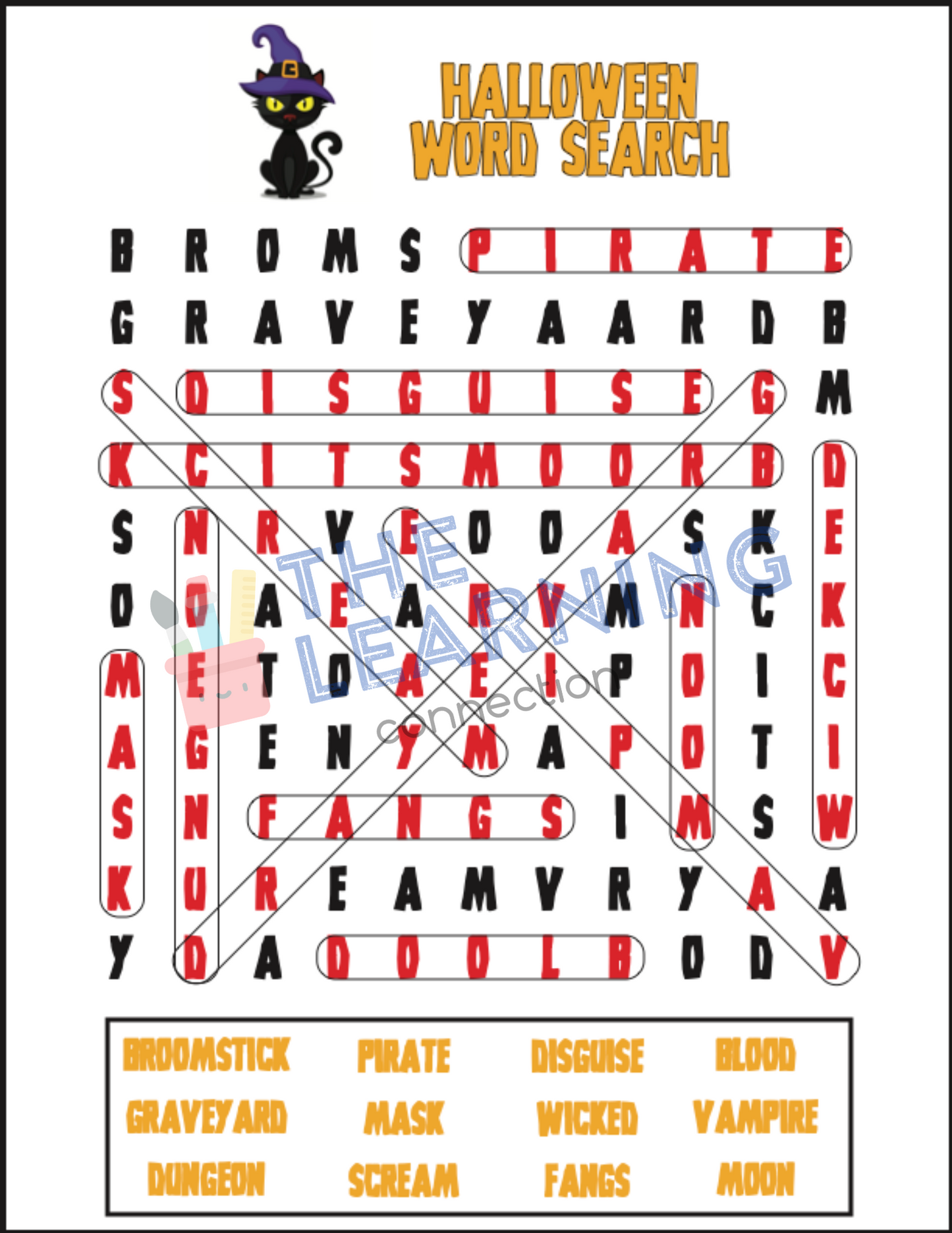 Halloween Wordsearch 3